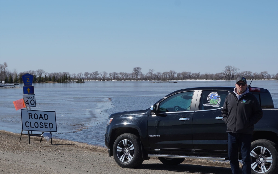 GFBS covering Red River flood road closures